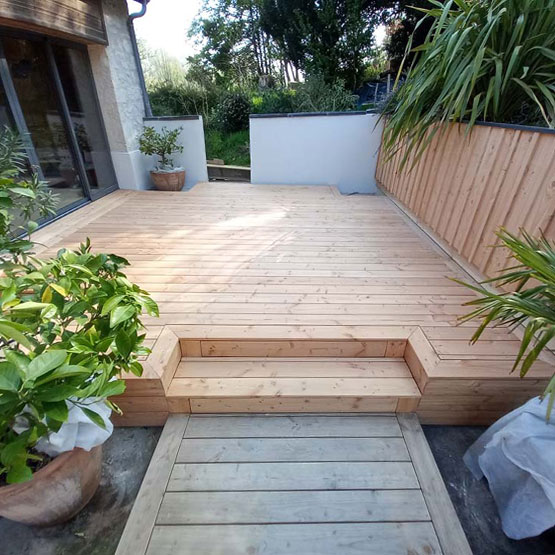 Les Jardins en Bois - Artisan construction bois - Réalisation, Rénovation, Pose de Terrasse